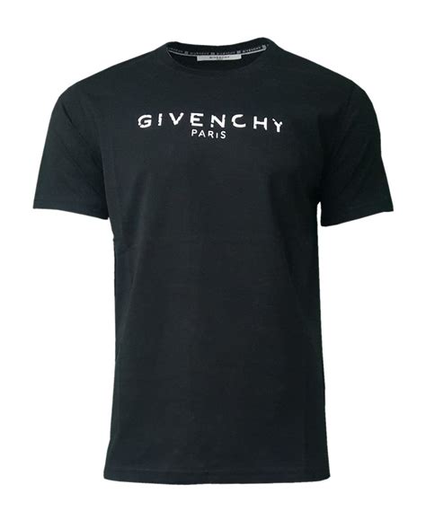 givenchy black paris t-shirt|givenchy graphic crewneck t shirt.